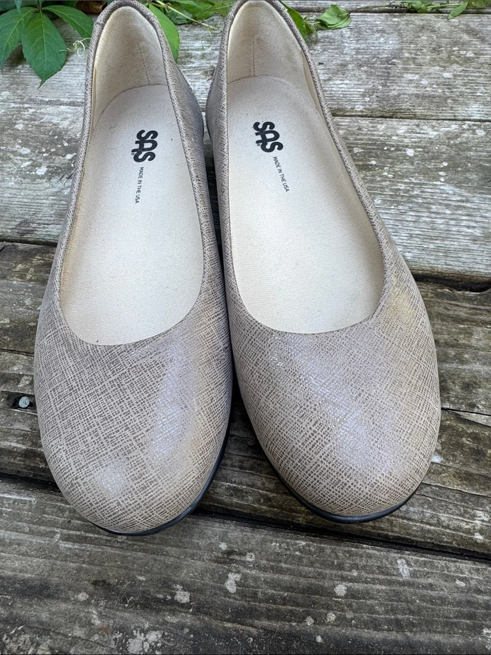 SAS Scenic Ballet Flat Color Fog